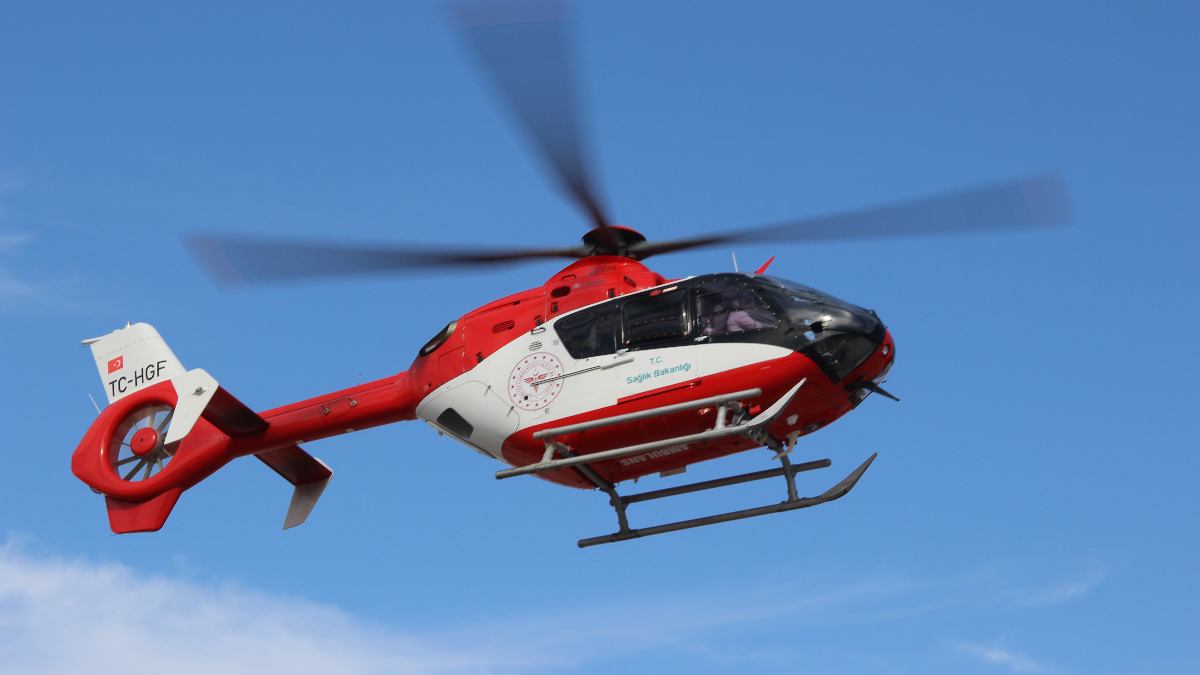 corumda helikopter ambulans kazada yaralanan cocuk icin havalandi 9Nxve6ew.jpg