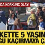 İstanbul’da korkunç olay! Markette 5 yaşındaki çocuğu kaçırma girişimi son anda önlendi